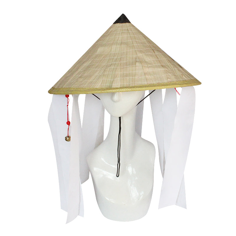 Naruto Cosplay Accessories Akatsuki Organization Bamboo Hat Beige