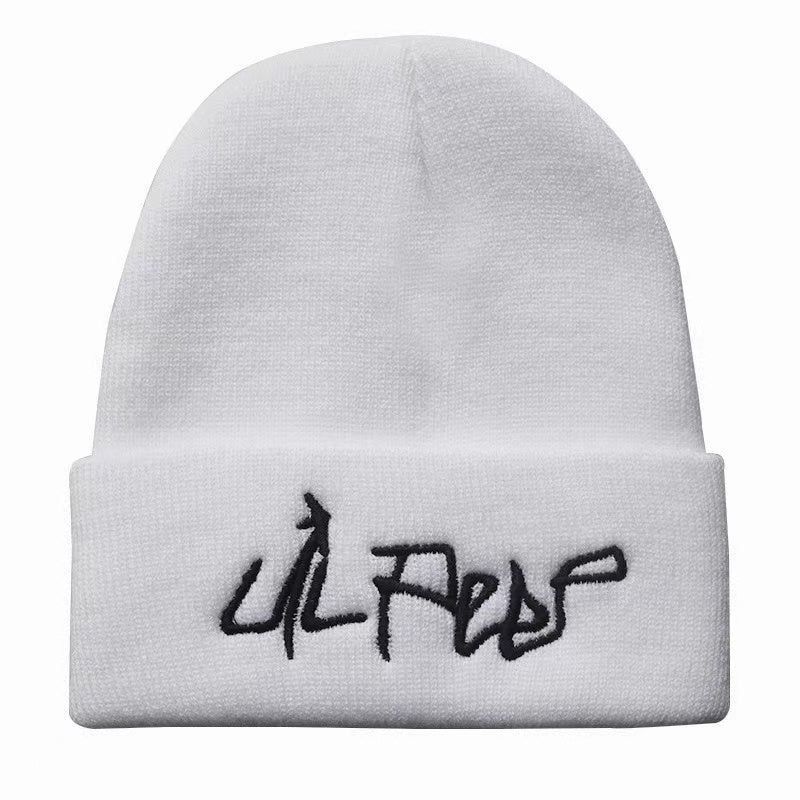 RyuLifeStyle Lil Peep Beanie Embroidery Men Women Knit Cap Knitted Hat Skullies Warm Winter