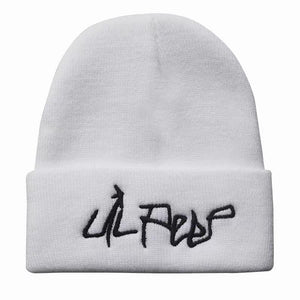 RyuLifeStyle Lil Peep Beanie Embroidery Men Women Knit Cap Knitted Hat Skullies Warm Winter