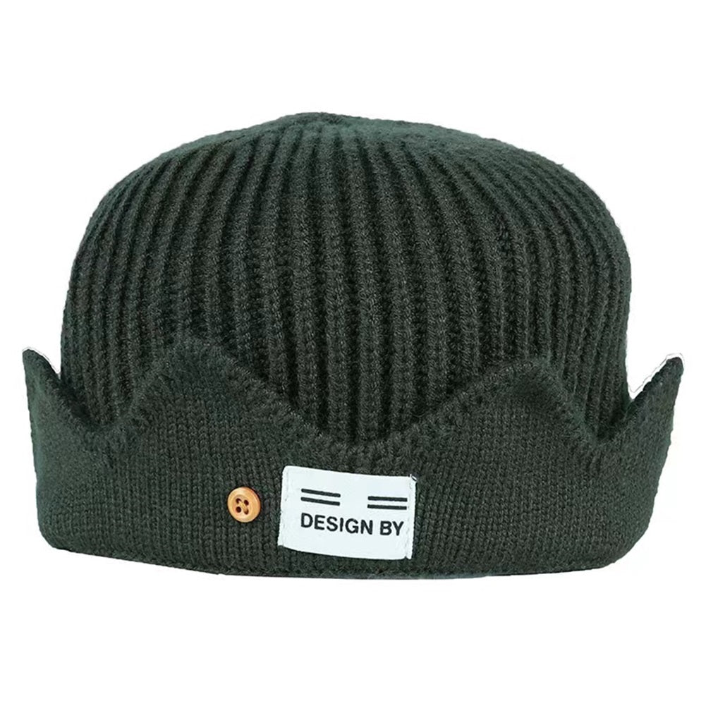 Jughead Jones Riverdale Cosplay Winter Warm Beanie Hat Topic Exclusive Crown Knitted Cap hat Embroidered Hat