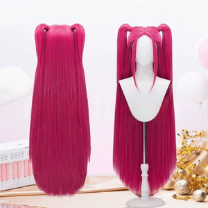 Kpop Demon Hunters Mira Rumi Zoey Cosplay Wig Halloween Girl Group Idol Roleplay Outfit