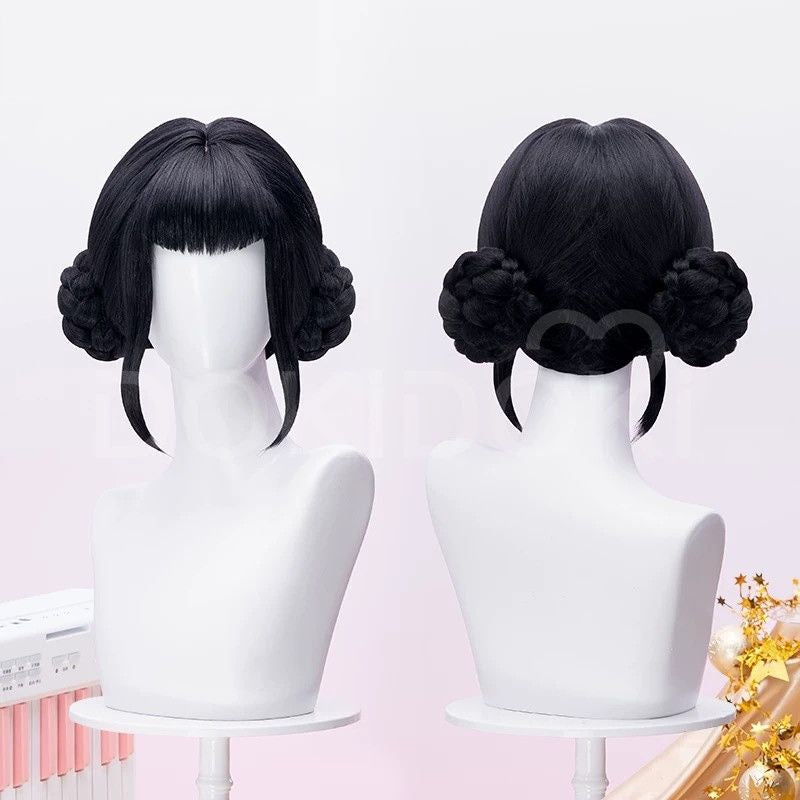 Kpop Demon Hunters Mira Rumi Zoey Cosplay Wig Halloween Girl Group Idol Roleplay Outfit
