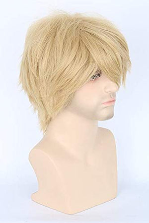 Men or Women Anime Cosplay Costume Wigs Short Layered Fluffy Party Wig