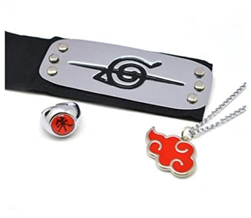 RyuLifeStyle Anime headband Leaf Village Konoha Uchiha Itachi Kakashi Akatsuki Members cosplay costume