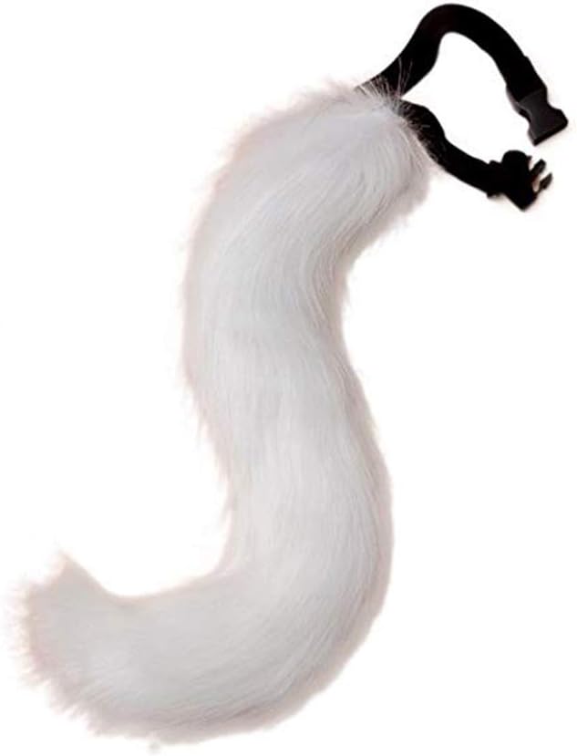 RyuLifeStyle Faux Fur Tail for Cosplay Halloween Party Costume