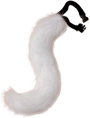 RyuLifeStyle Faux Fur Tail for Cosplay Halloween Party Costume
