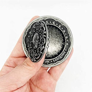 John Wick Cosplay Accessories Gold Coins Continental Hotel Card Blood Oath Marker