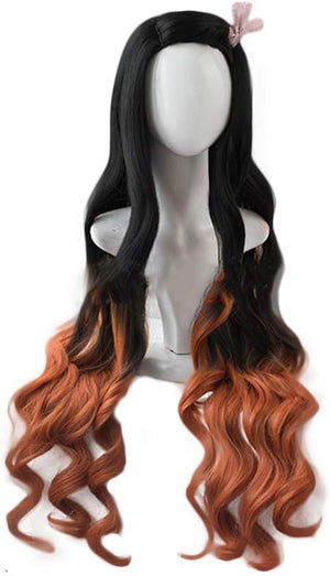 RyuLifeStyle Anime Demon Slayer Kimetsu no Yaiba Kimono Cosplay wig