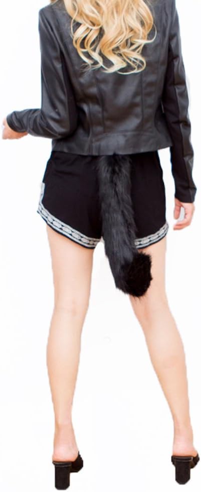 RyuLifeStyle Faux Fur Tail for Cosplay Halloween Party Costume