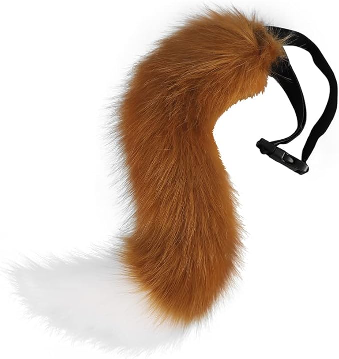 RyuLifeStyle Faux Fur Tail for Cosplay Halloween Party Costume