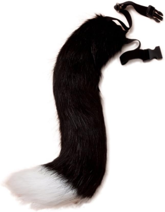 RyuLifeStyle Faux Fur Tail for Cosplay Halloween Party Costume