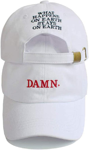 RyuLifeStyle Damn Embroidered Hip Hop Cap Rapper Kendrick Lamar Baseball Cap