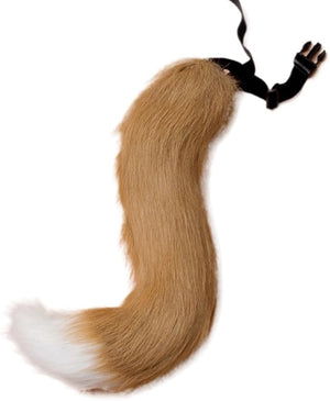 RyuLifeStyle Faux Fur Tail for Cosplay Halloween Party Costume