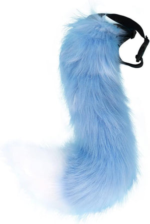 RyuLifeStyle Faux Fur Tail for Cosplay Halloween Party Costume