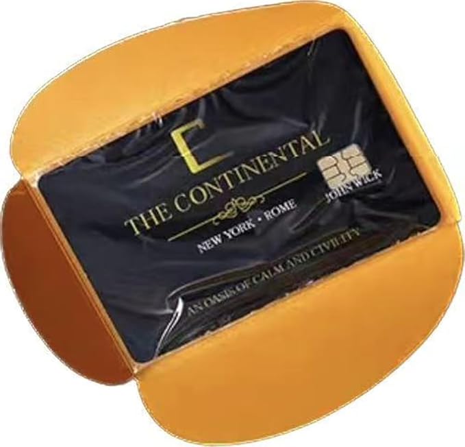 John Wick Cosplay Accessories Gold Coins Continental Hotel Card Blood Oath Marker
