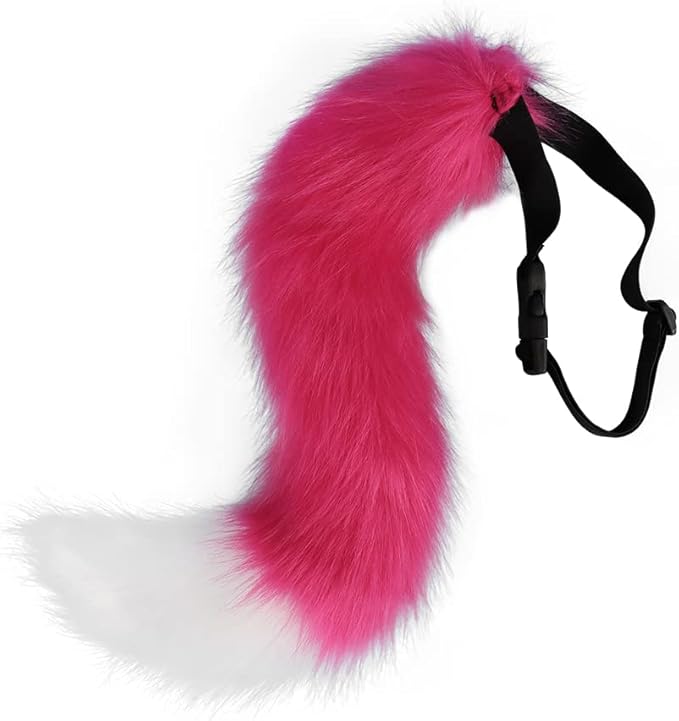 RyuLifeStyle Faux Fur Tail for Cosplay Halloween Party Costume
