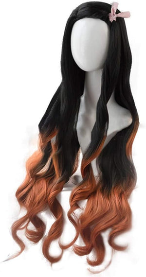 RyuLifeStyle Anime Demon Slayer Kimetsu no Yaiba Kimono Cosplay wig