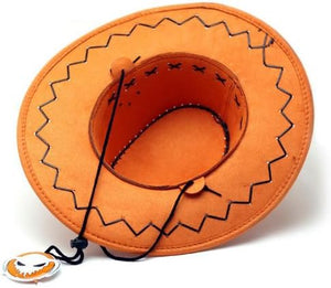 One Piece Portgas D Ace Cowboy Hat Cosplay Hat with Necklace
