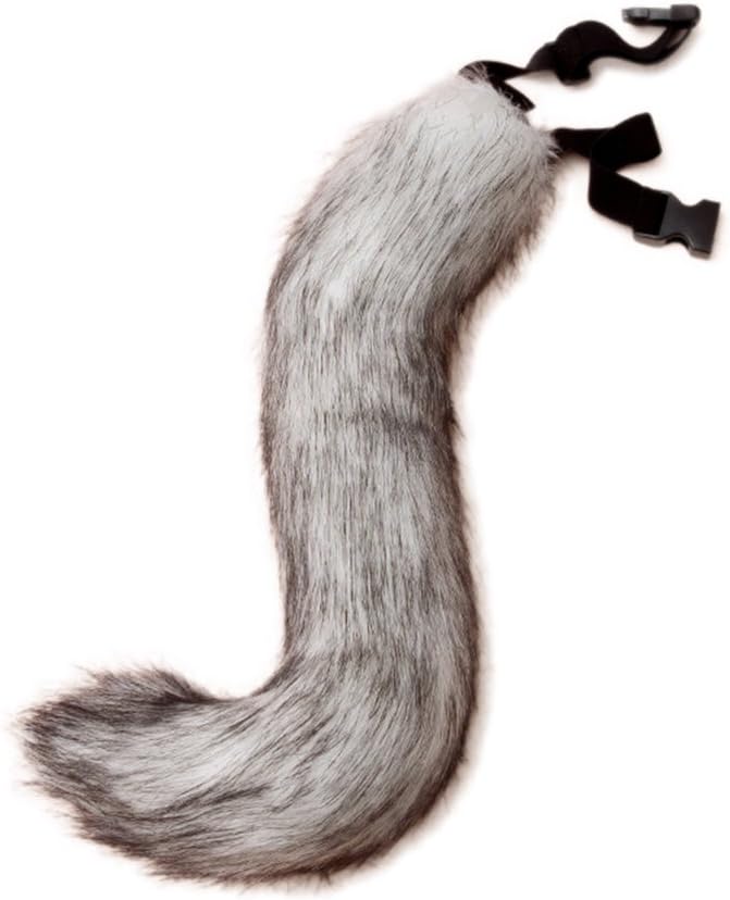 RyuLifeStyle Faux Fur Tail for Cosplay Halloween Party Costume
