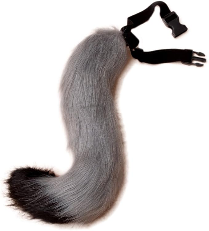 RyuLifeStyle Faux Fur Tail for Cosplay Halloween Party Costume
