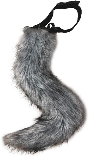 RyuLifeStyle Faux Fur Tail for Cosplay Halloween Party Costume