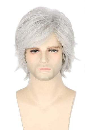 Men or Women Anime Cosplay Costume Wigs Short Layered Fluffy Party Wig