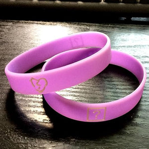 RyuLifeStyle Xxxtentacion Wristband 5 Pack Silicone Bracelet Glow in The Dark Unisex White Black