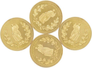 John Wick Cosplay Accessories Gold Coins Continental Hotel Card Blood Oath Marker