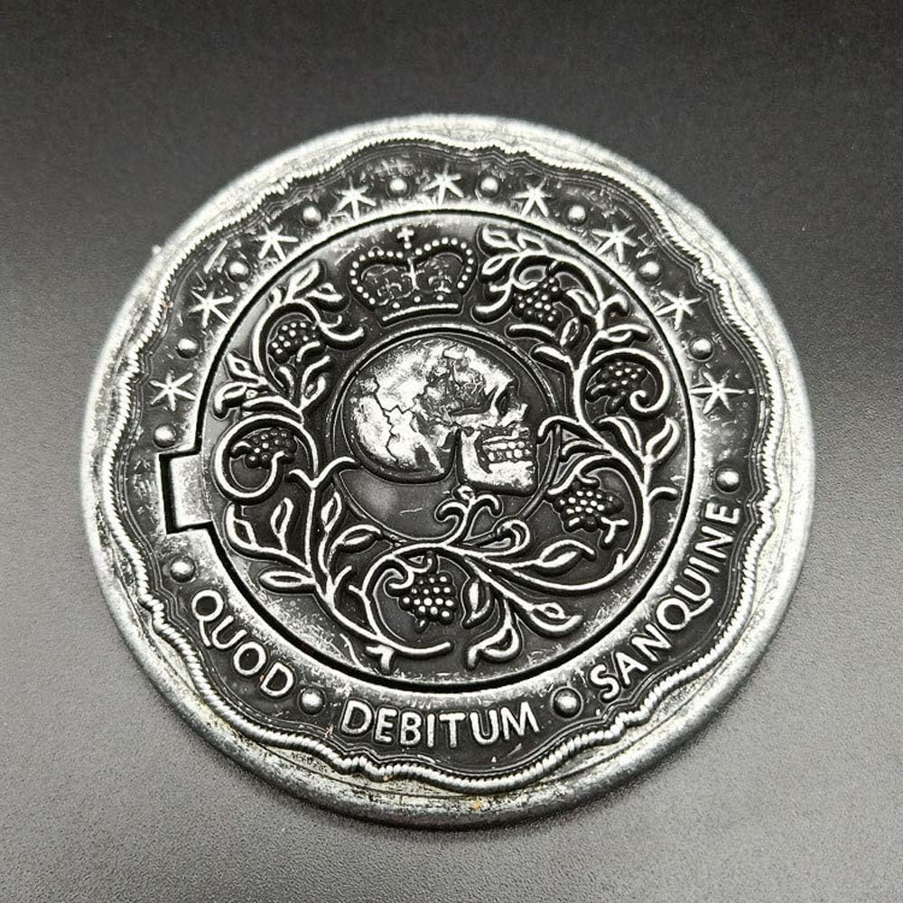 John Wick Cosplay Accessories Gold Coins Continental Hotel Card Blood Oath Marker