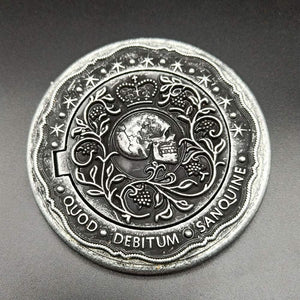John Wick Cosplay Accessories Gold Coins Continental Hotel Card Blood Oath Marker