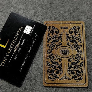 John Wick Cosplay Accessories Gold Coins Continental Hotel Card Blood Oath Marker