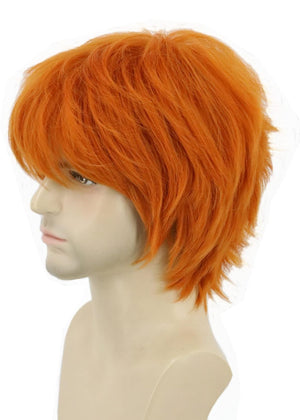 Men or Women Anime Cosplay Costume Wigs Short Layered Fluffy Party Wig