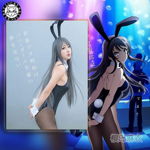 Bunny Girl Senpai Sakurajima Mai Bunny Girl Cosplay Costume