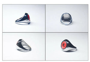 RyuLifeStyle 10 Pcs Naruto Rings NARUTO Akatsuki Cosplay Member's Ring Set