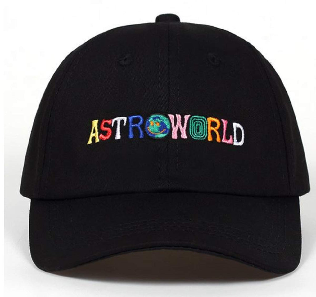 Men Baseball Hat Cap Travis Scott astroworld Hip Hop Rap Snapback Adjustable Black Unisex dad hat