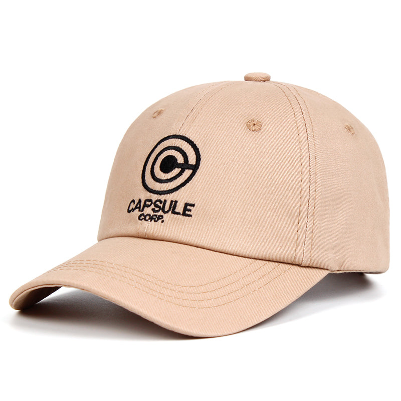 Capsule Corp Dad Hat Dragon Ball Anime Embroidery Snapback Hats