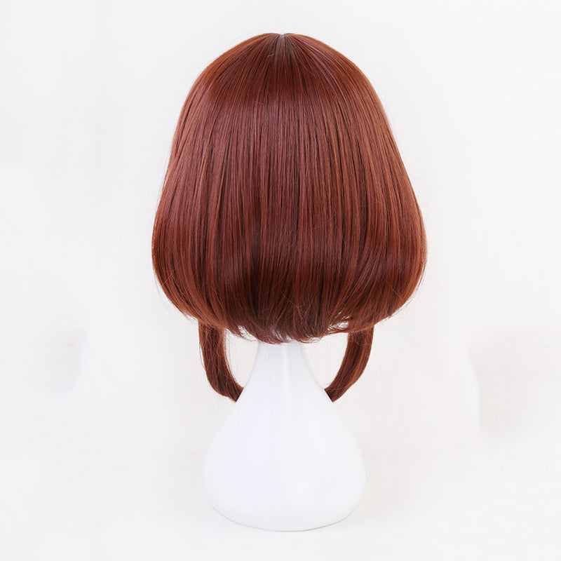 My Hero Academia OCHACO URARAKA Ochako Women Brown Short Wig Cosplay