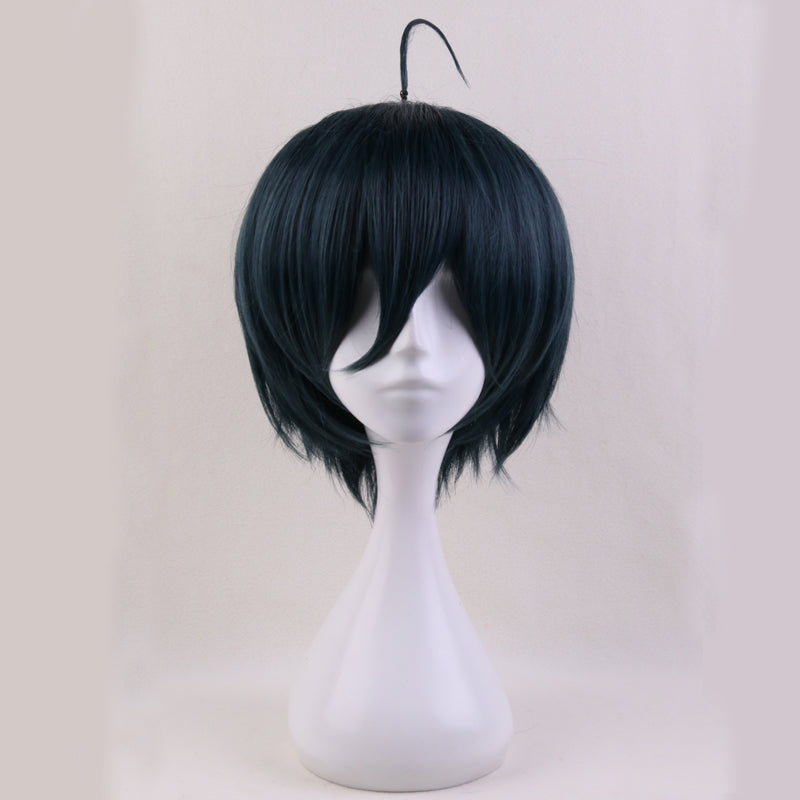 Anime Danganronpa Killing Harmony Saihara Shuichi Short Wig Cosplay Costume