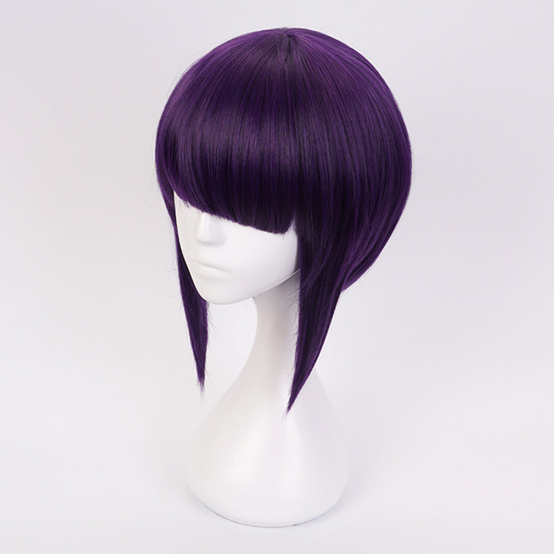 My Hero Academia Kyoka Jiro Women Short Wig Cosplay Costume Purple