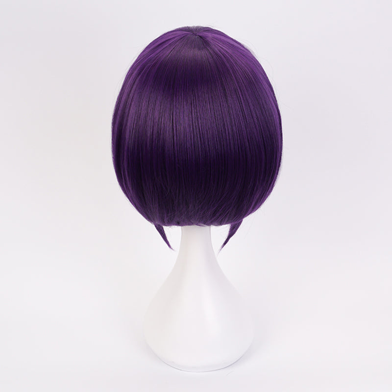 My Hero Academia Kyoka Jiro Women Short Wig Cosplay Costume Purple