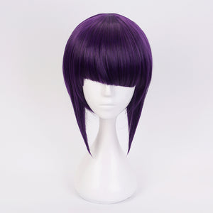 My Hero Academia Kyoka Jiro Women Short Wig Cosplay Costume Purple