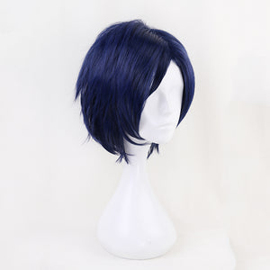 My Hero Academia Tenya Iida Blue Short Wig Cosplay Costume