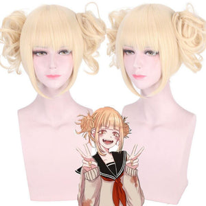 Toga Himiko Cosplay Wig My Hero Academy Costume Halloween Hair Wigs