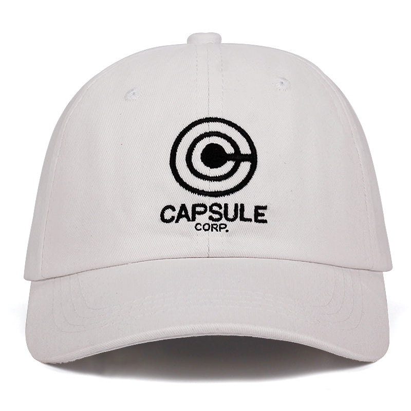 Capsule Corp Dad Hat Dragon Ball Anime Embroidery Snapback Hats