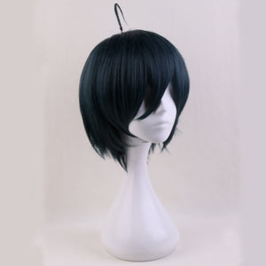 Anime Danganronpa Killing Harmony Saihara Shuichi Short Wig Cosplay Costume