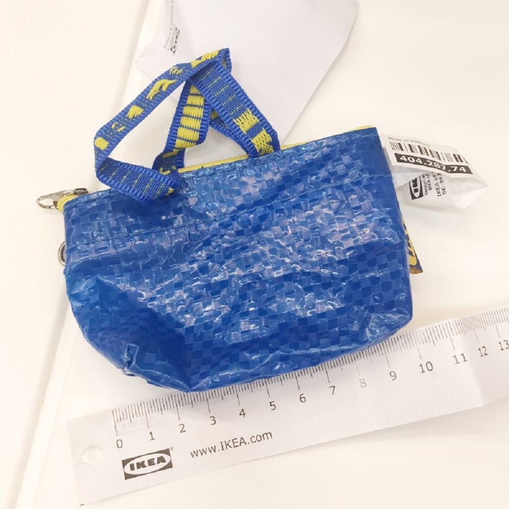 IKEA Mini Coin Purse Blue Knolig Small (Set of 2)